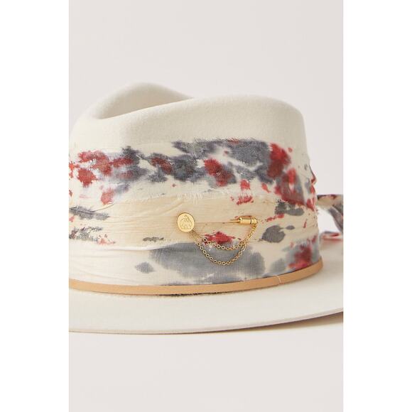 Free People - Freya NWT Begonia cream hat S/M